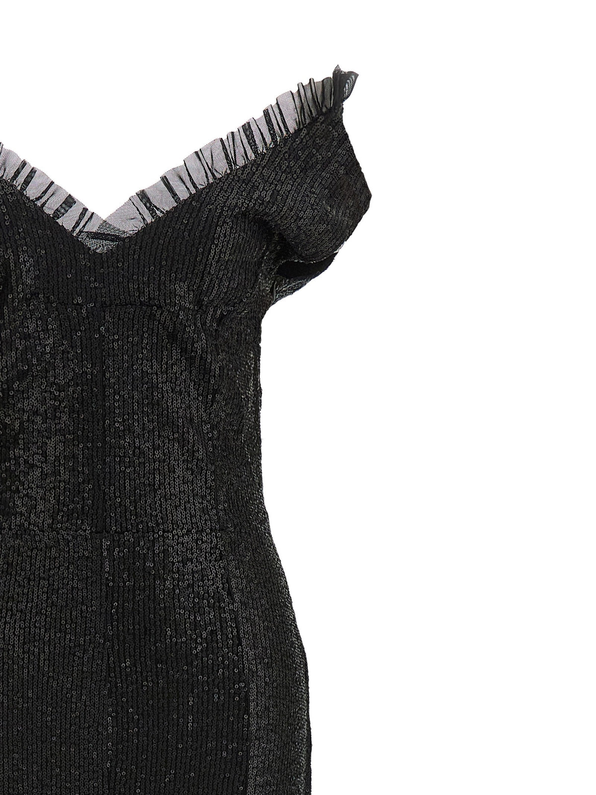 Norma Kamali Grace Dress Black, view 3