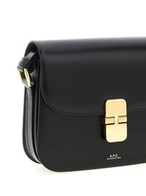 A.P.C Grace Small Crossbody Bag Black