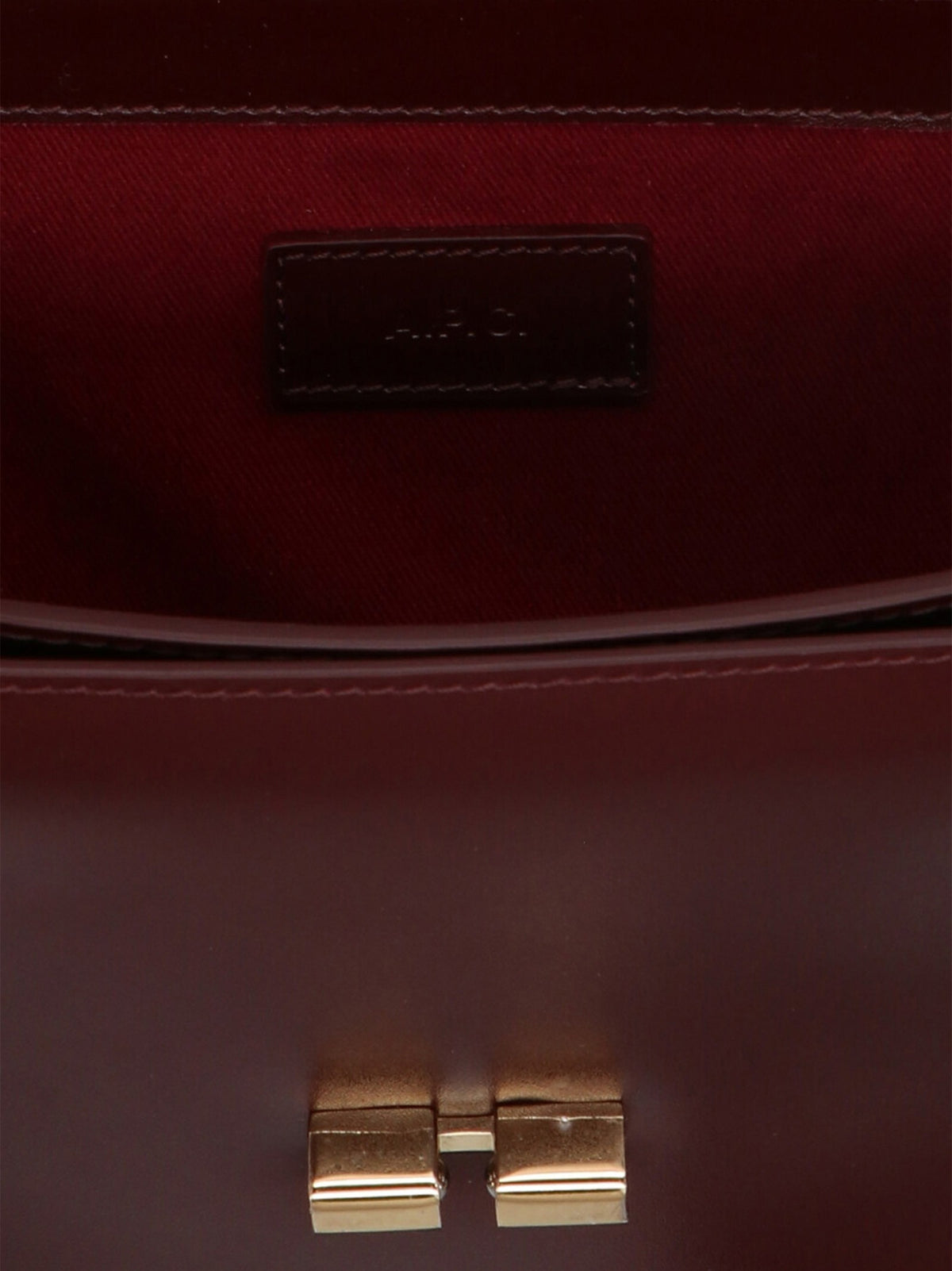A.P.C Grace Small Crossbody Bag Red, view 4