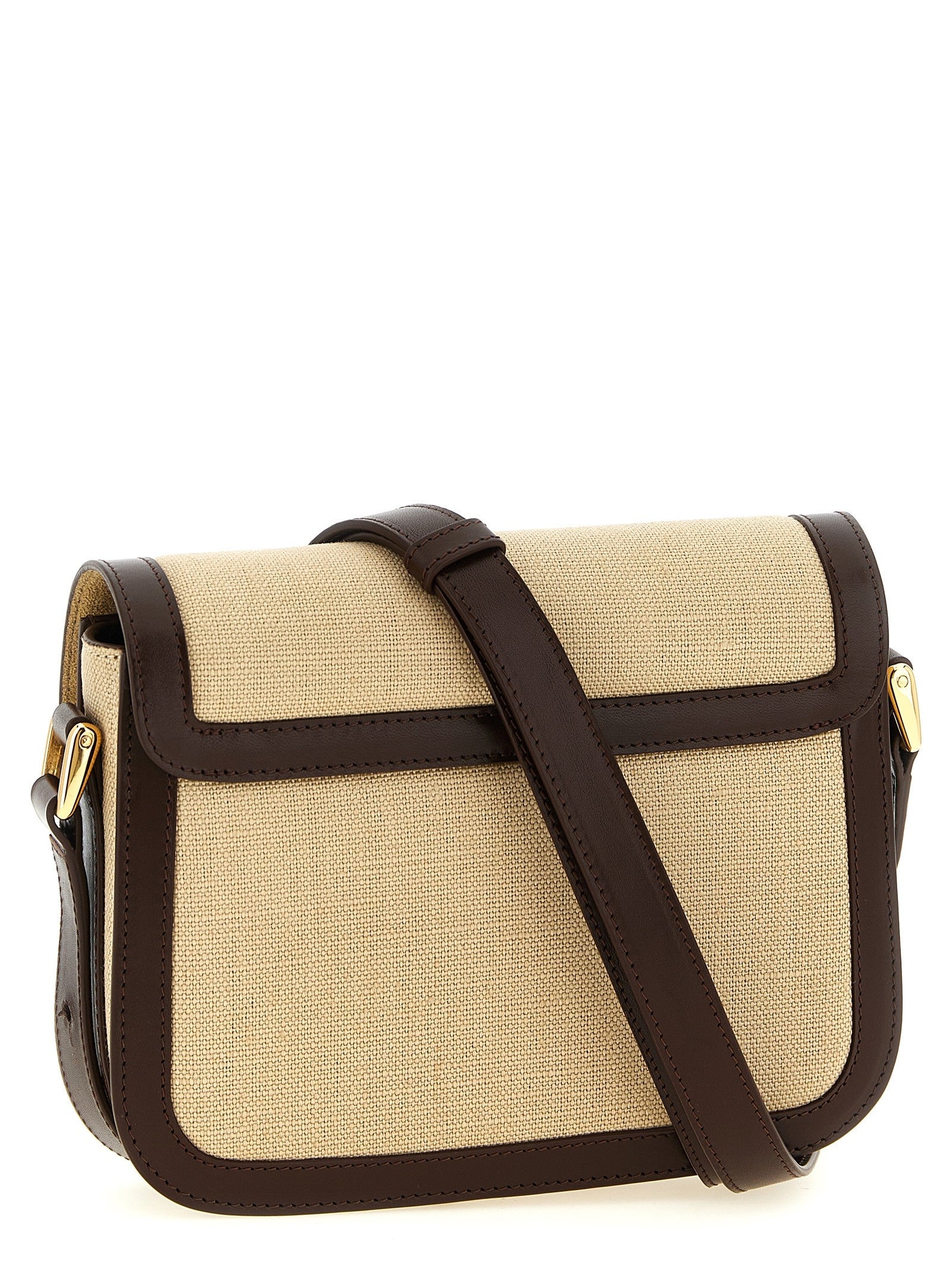 A.P.C Grace Small Crossbody Bag Beige
