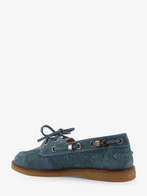 Pinko Women's Grace Suede Loafers Blue