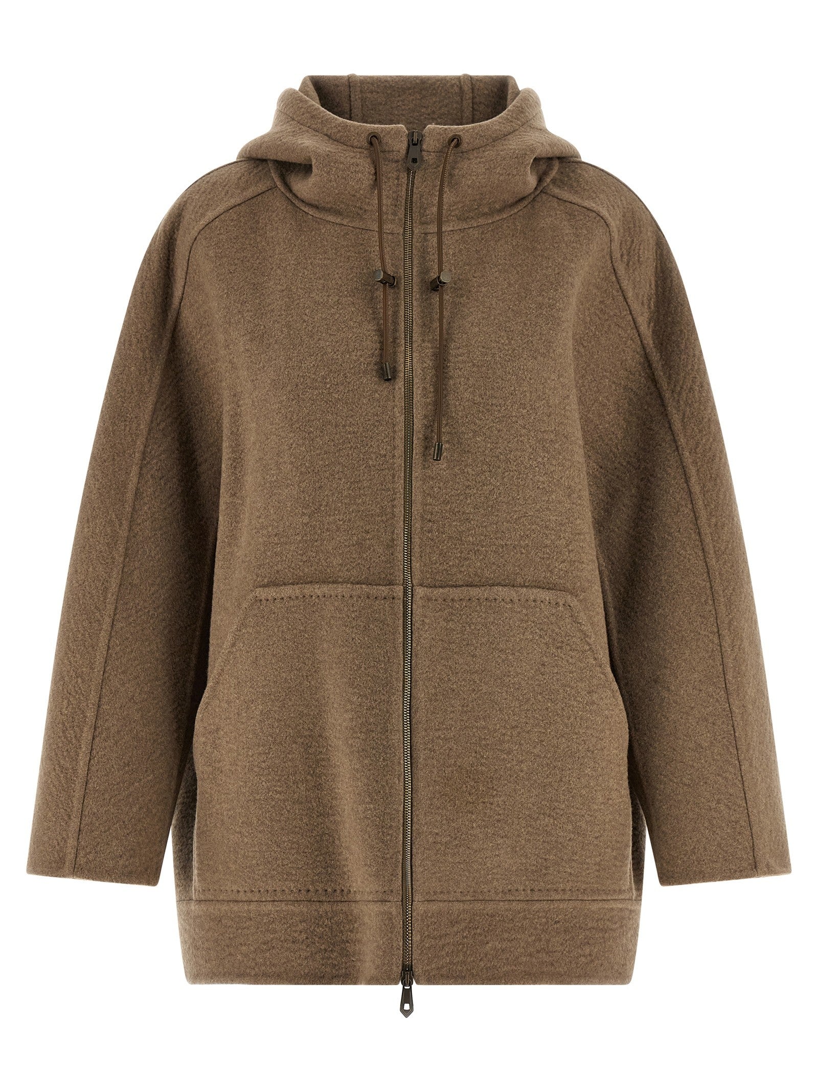 Max Mara Gradi Coat Brown