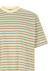 AURALEE Gradient Stripes Shirt Gold