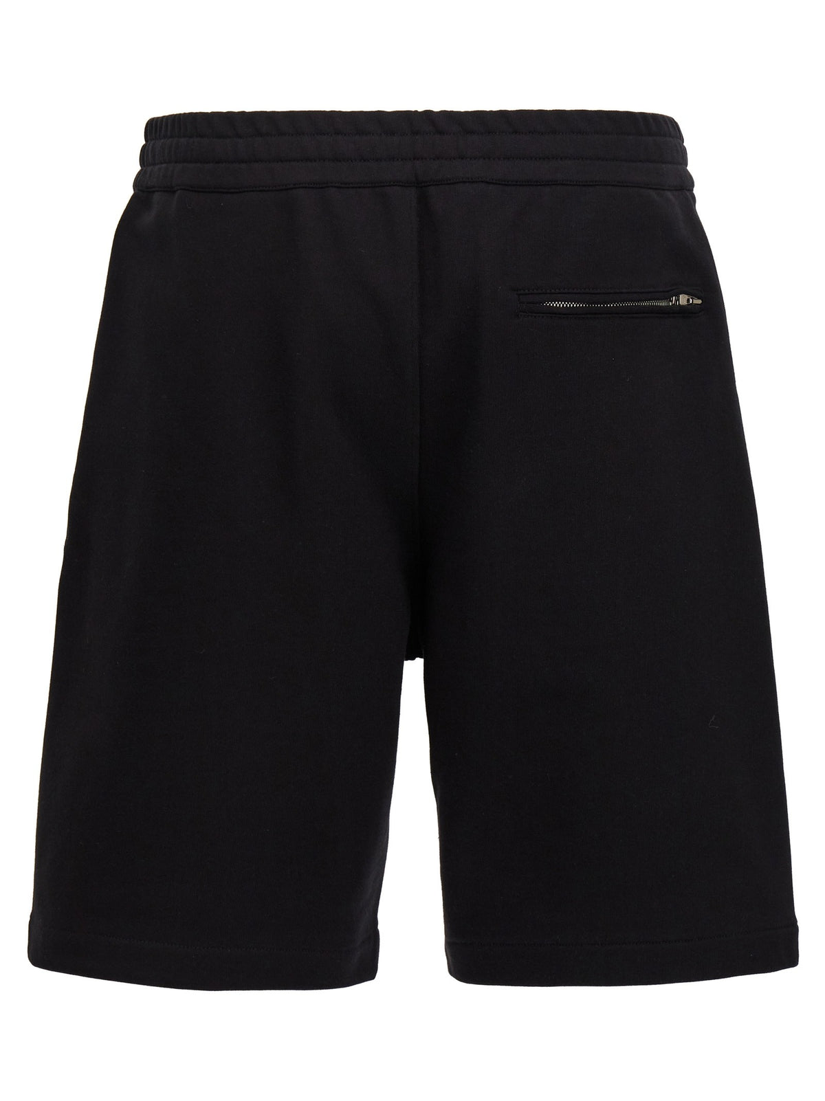Alexander McQueen Graffiti Bermuda Shorts Black