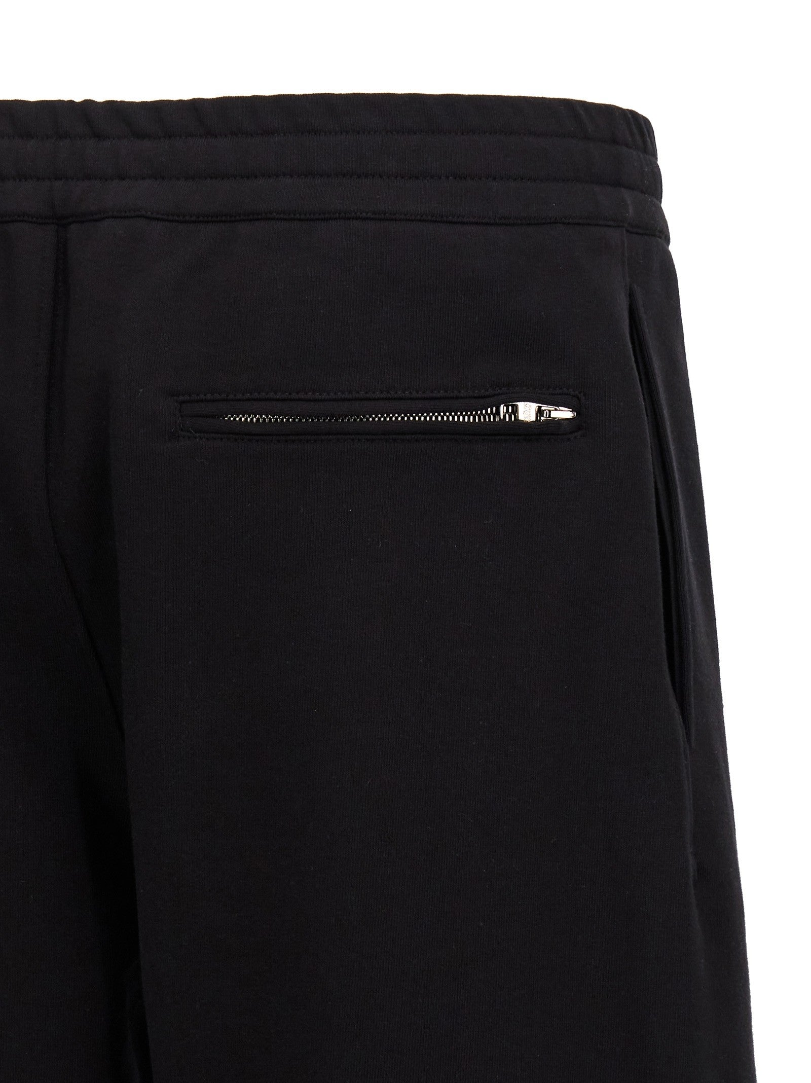 Alexander McQueen Graffiti Bermuda Shorts Black