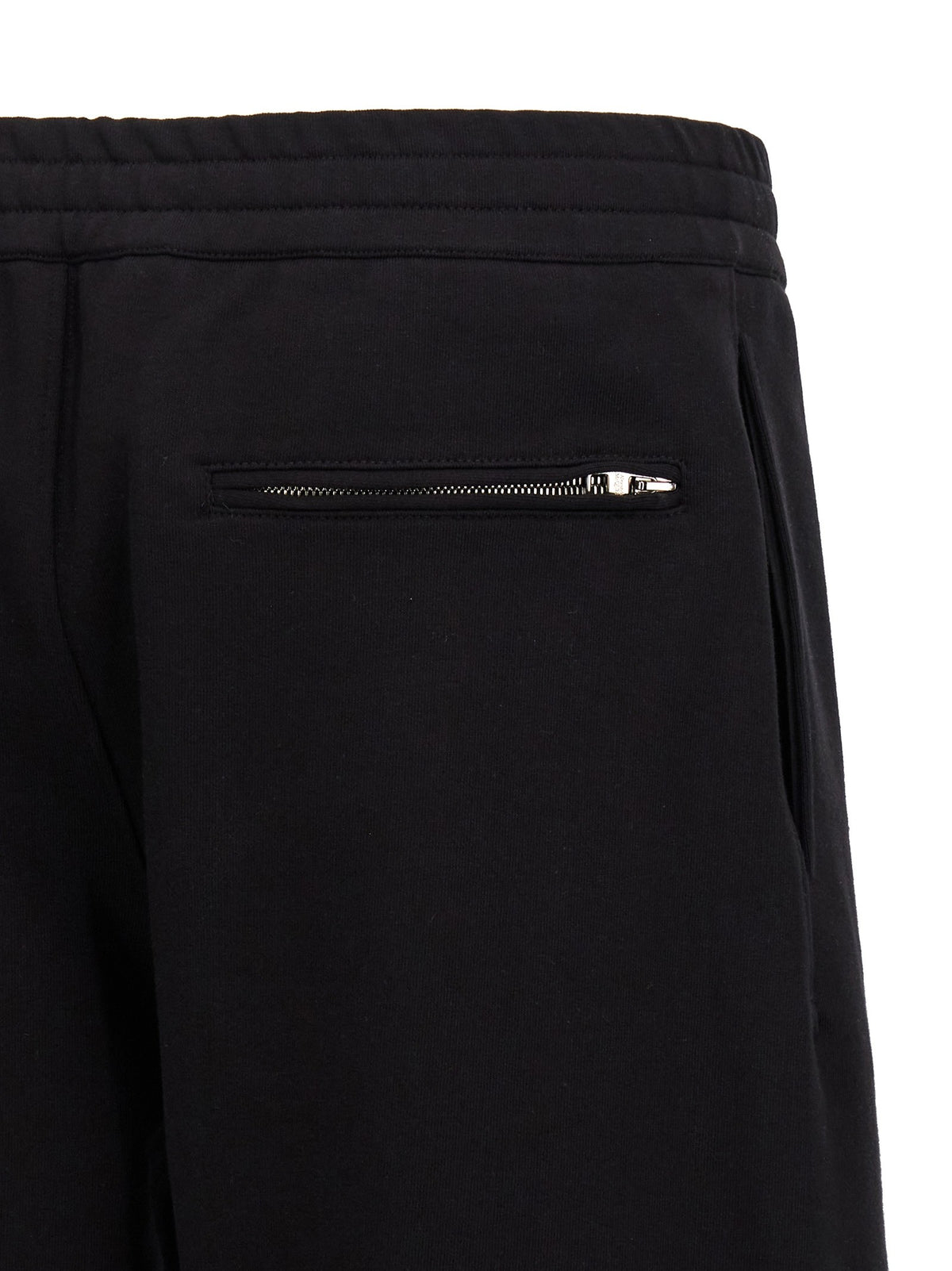 Alexander McQueen Graffiti Bermuda Shorts Black, view 4