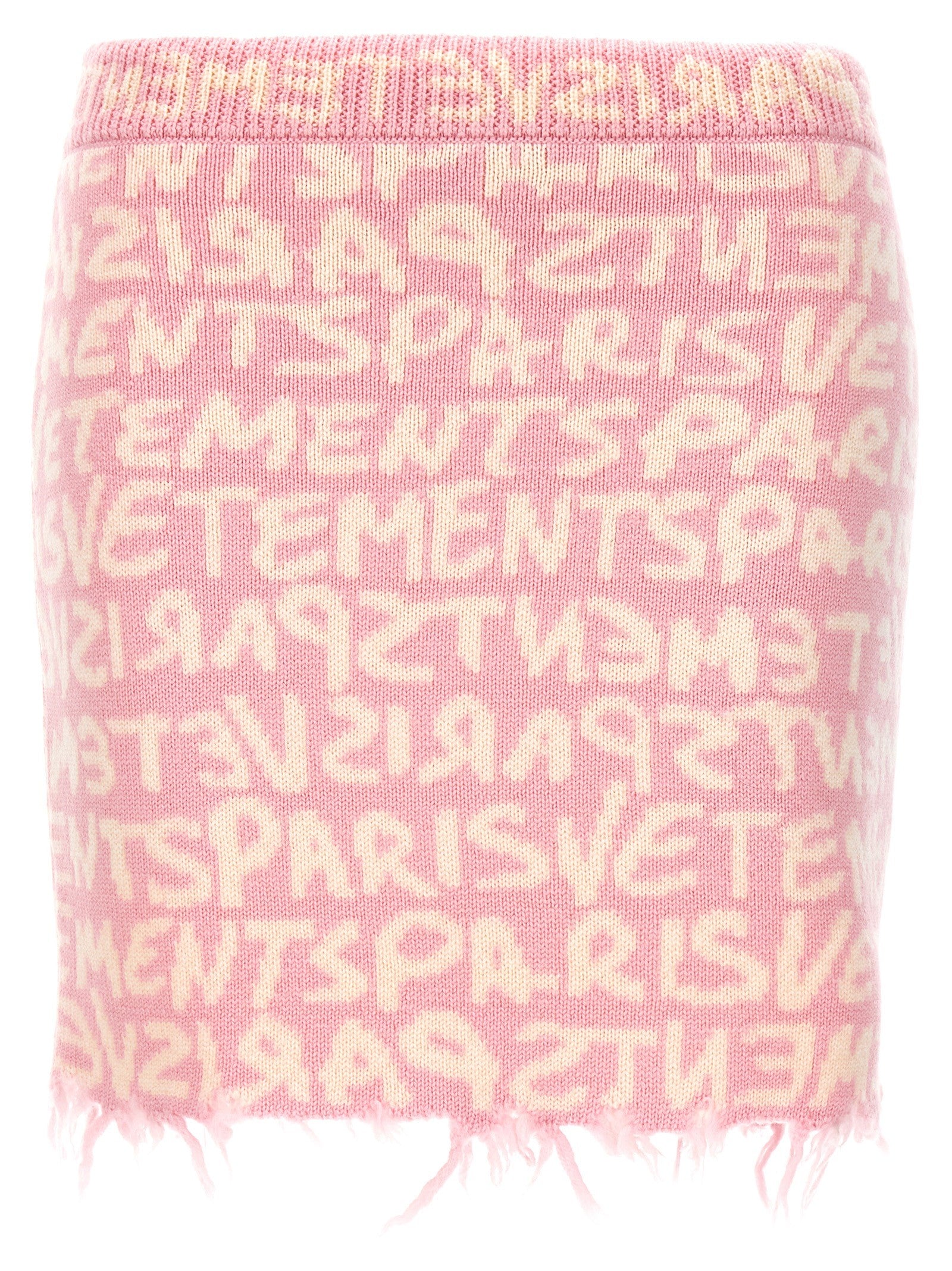 Vetements Graffiti Monogram Skirt Blue