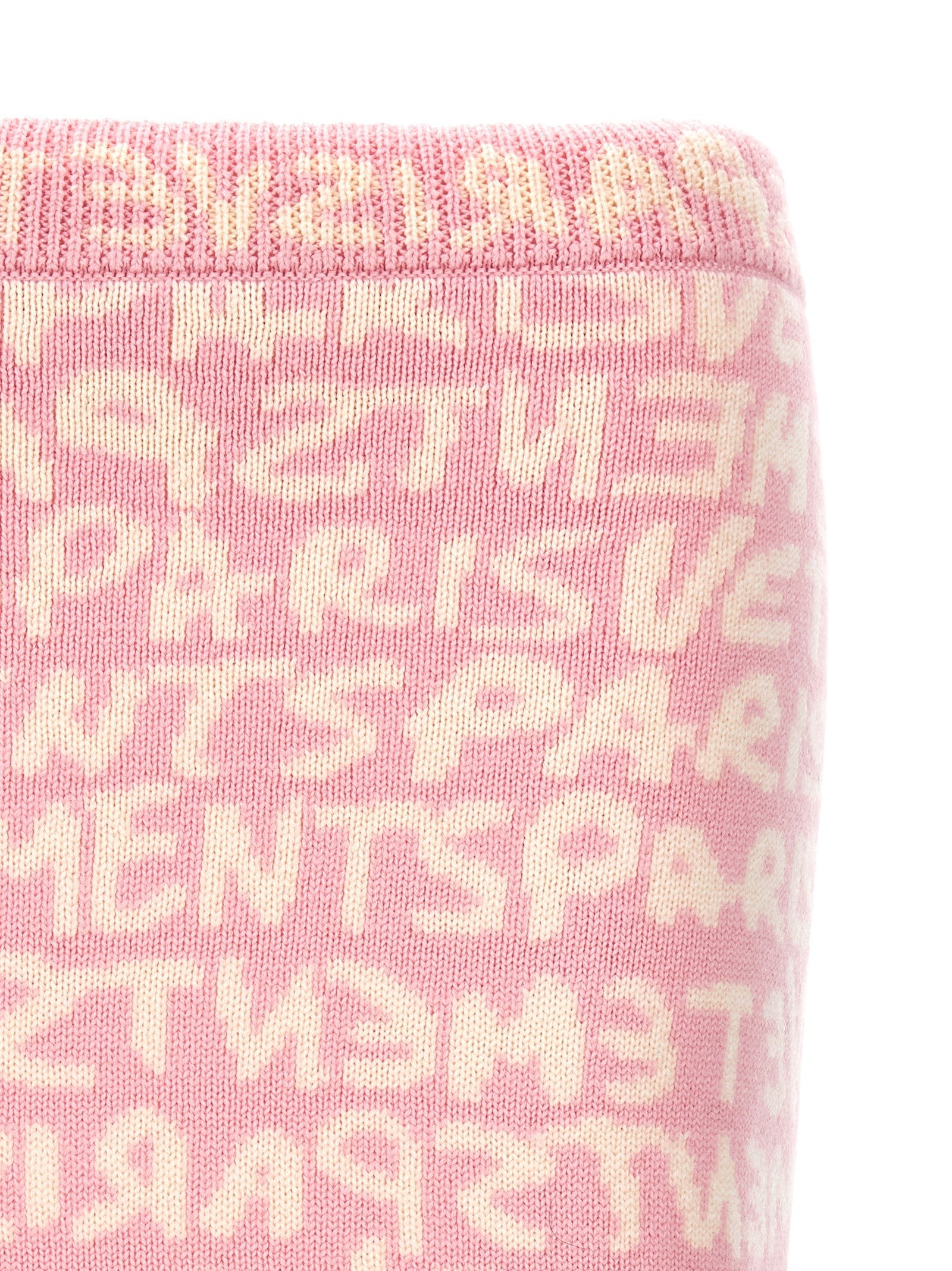Vetements Graffiti Monogram Skirt Blue