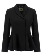 Fendi Grain De Poudre Blazer Black