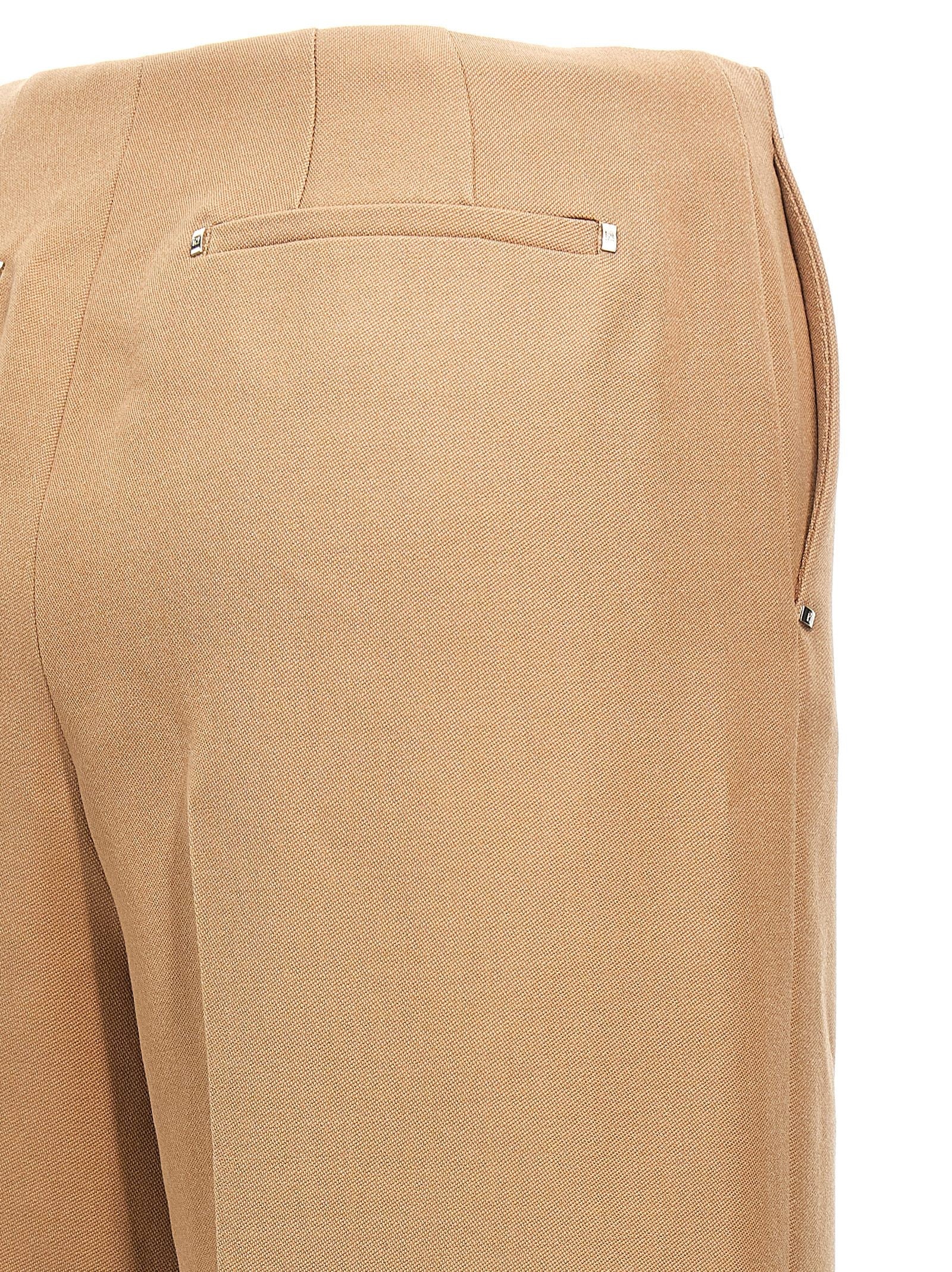 Fendi Grain De Poudre Pants Beige