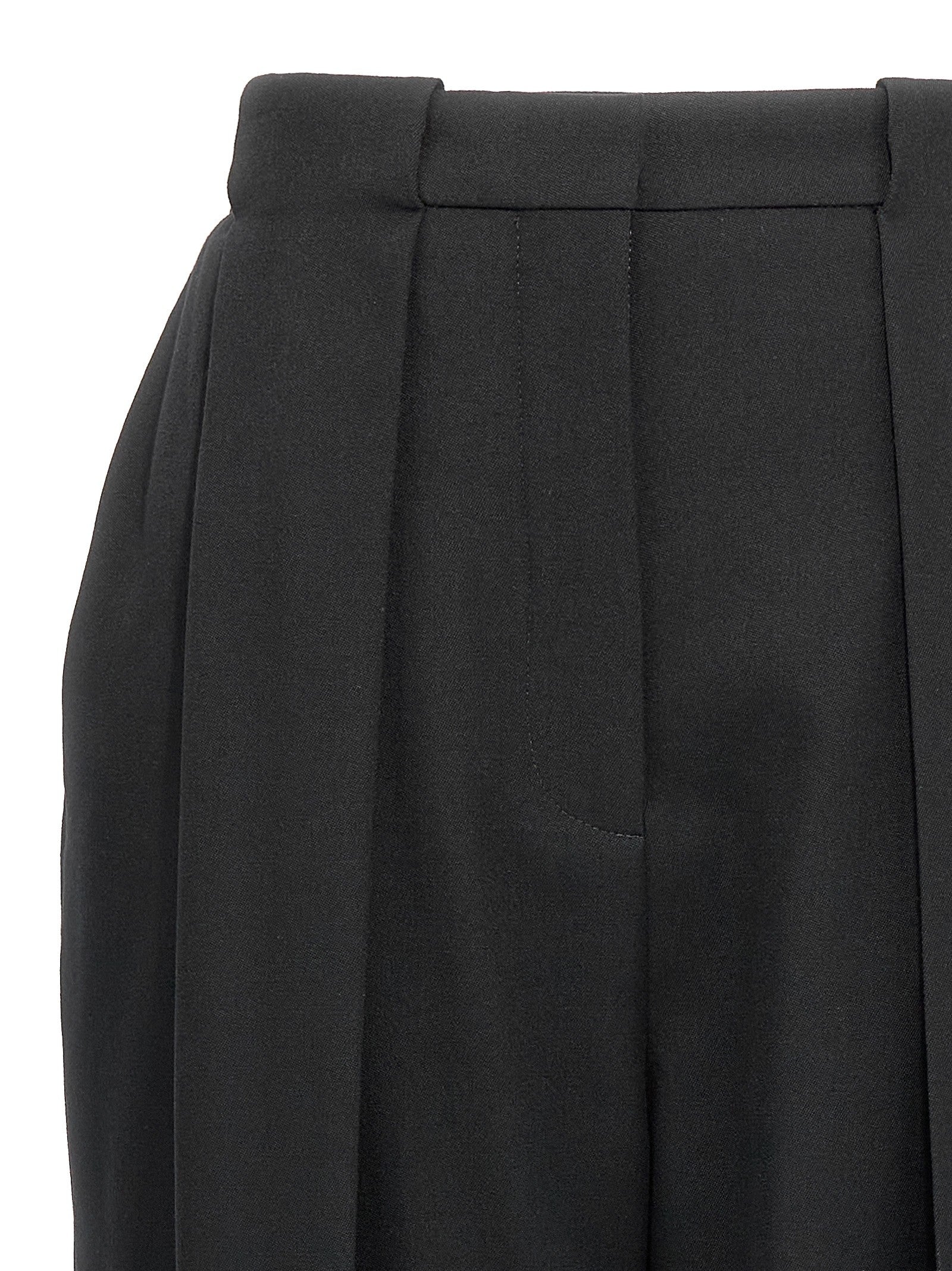 Balmain Grain De Poudre Pants Black