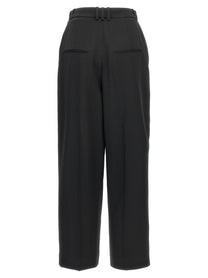Balmain Grain De Poudre Pants Black