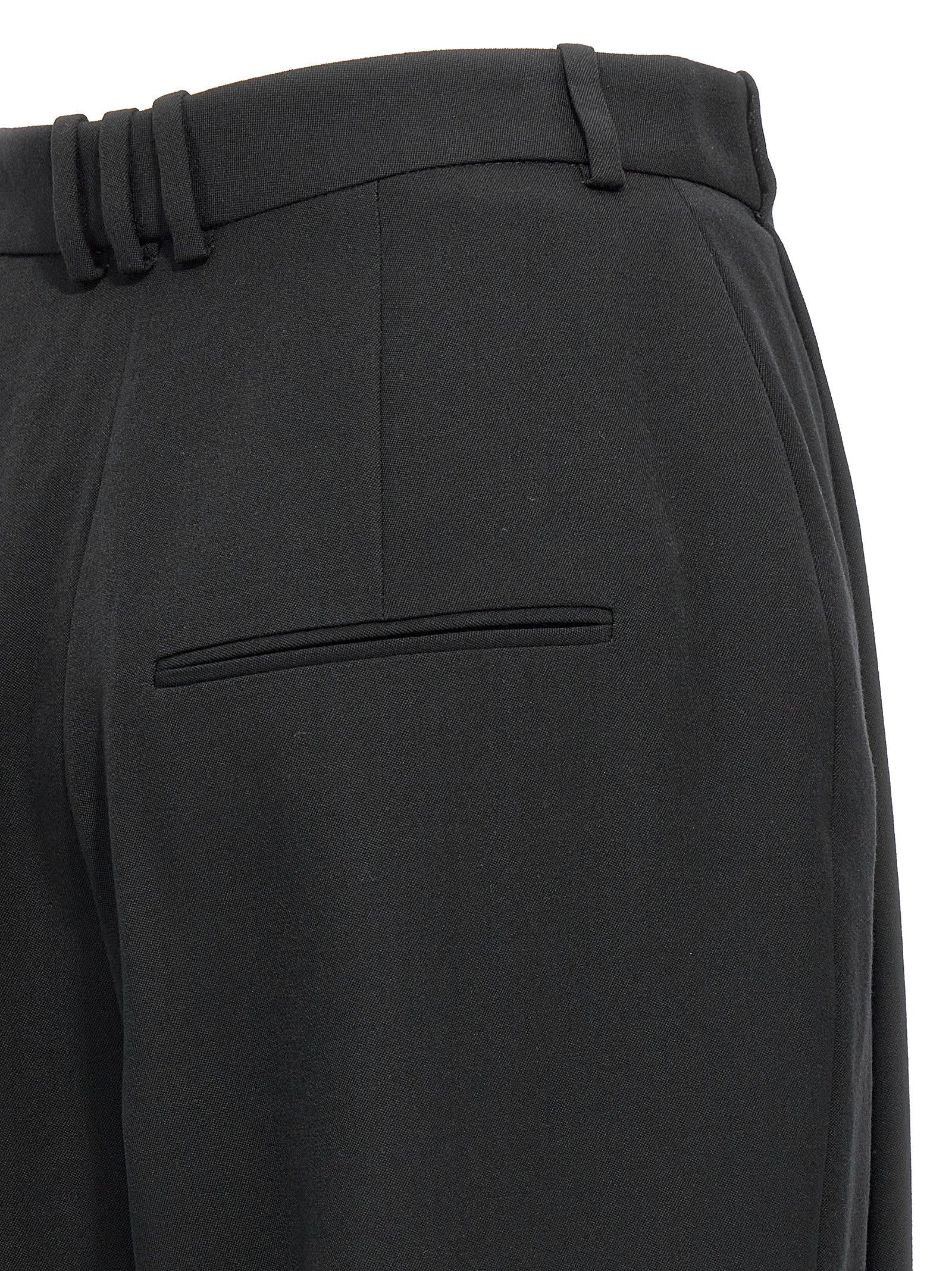 Balmain Grain De Poudre Pants Black