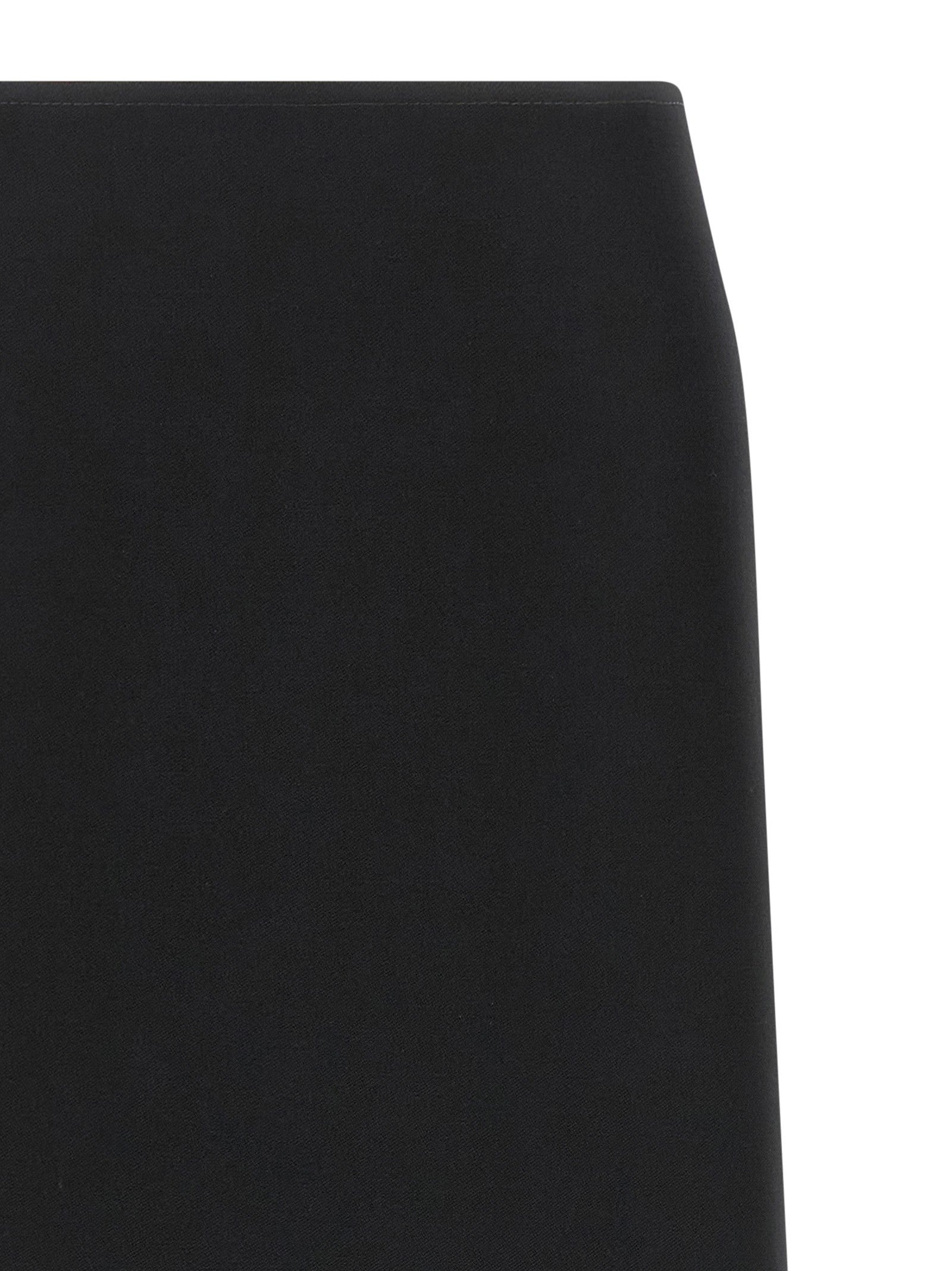 Fendi Grain De Poudre Skirt Black