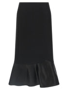 Fendi Grain De Poudre Skirt Black