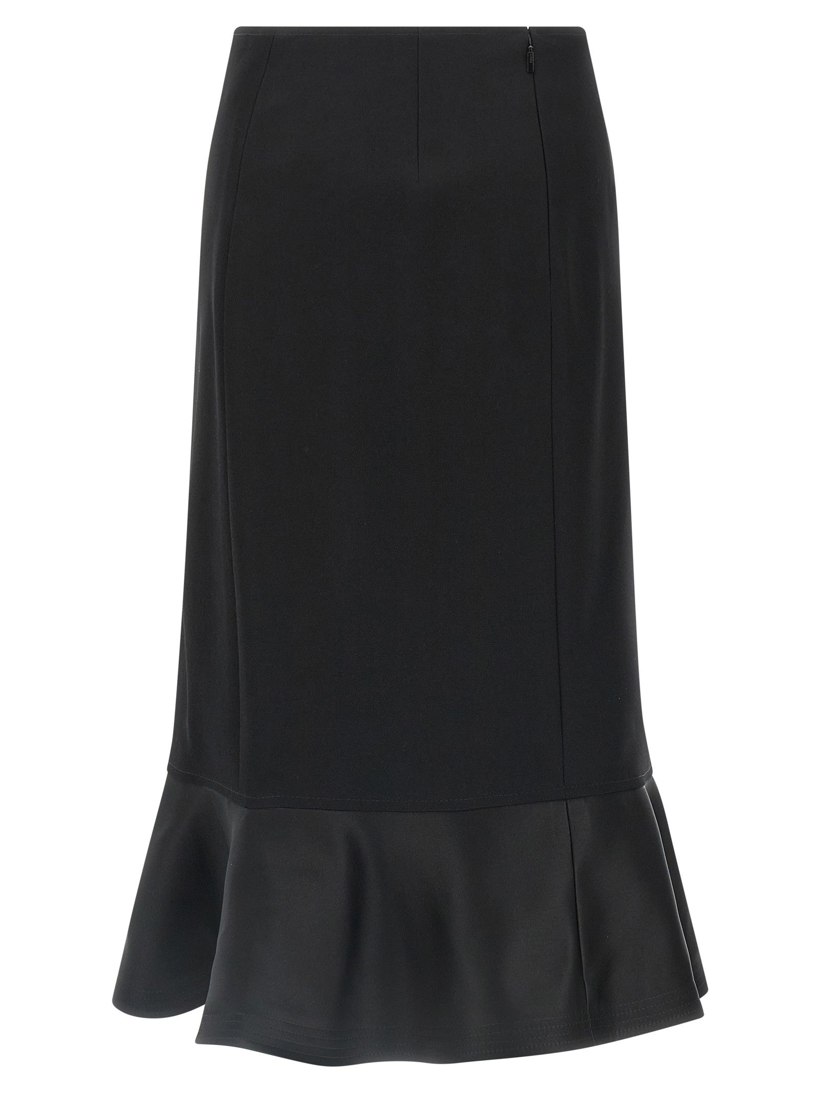 Fendi Grain De Poudre Skirt Black