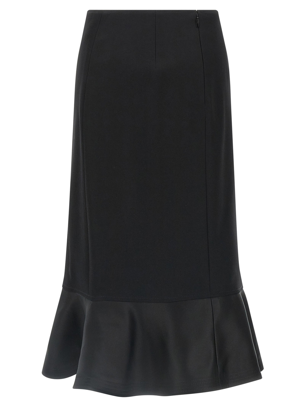 Fendi Grain De Poudre Skirt Black, view 2