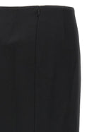 Fendi Grain De Poudre Skirt Black, view 4