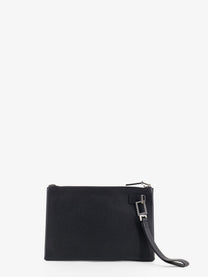 Tom Ford Men's Grainde Leather Pochette Black