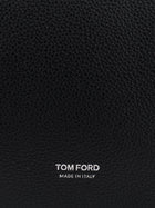 Tom Ford Men's Grainde Leather Clutch Black, view 3