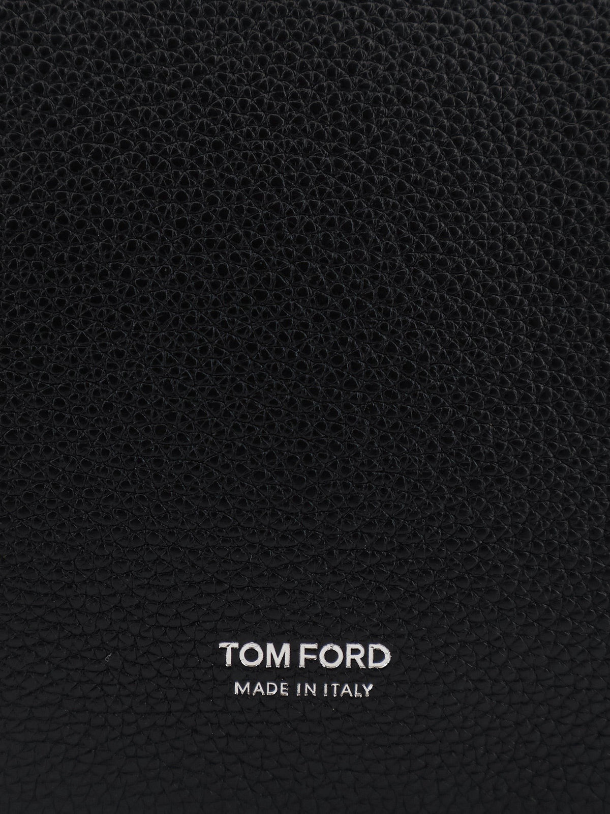 Tom Ford Men's Grainde Leather Clutch Black, view 3
