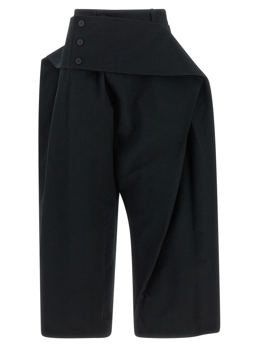 ISSEY MIYAKE Grainy Pants Black