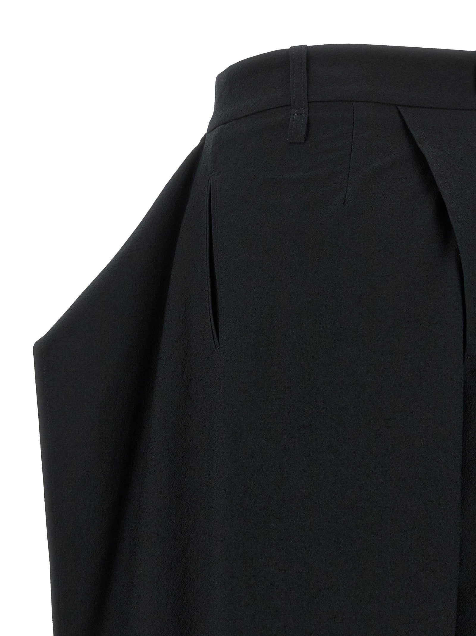 ISSEY MIYAKE Grainy Pants Black