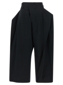 ISSEY MIYAKE Grainy Pants Black