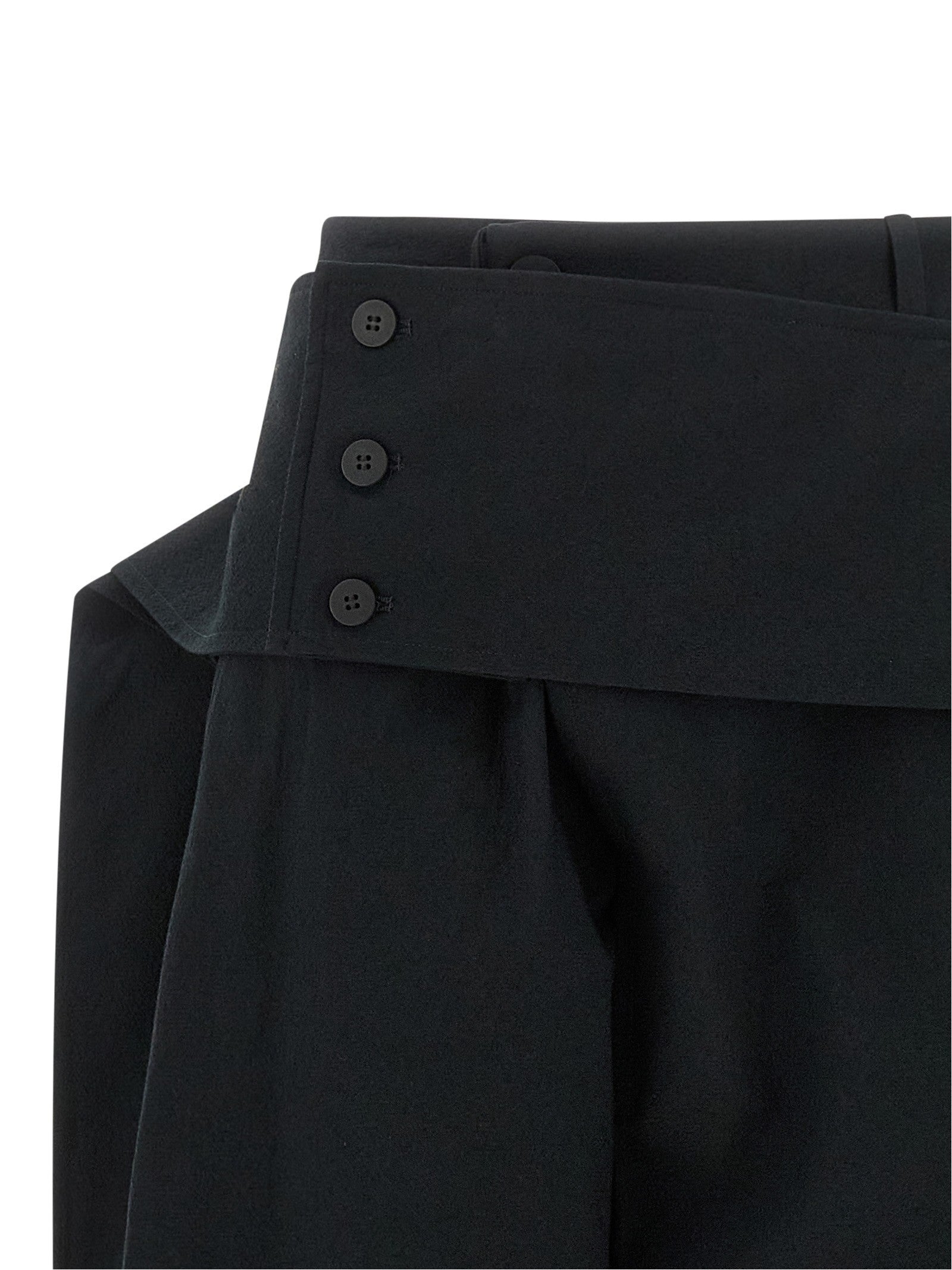 ISSEY MIYAKE Grainy Pants Black
