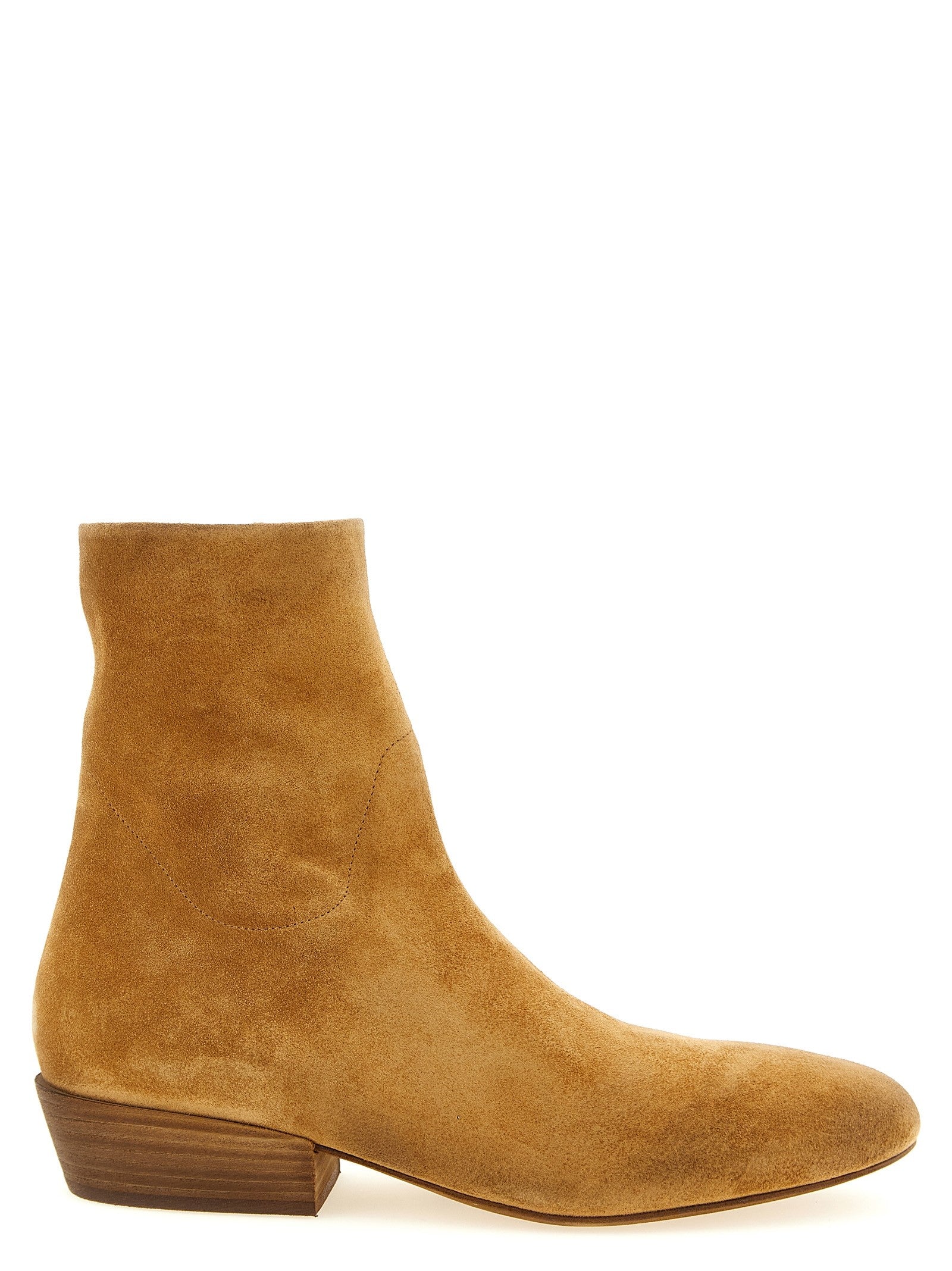 Marsell Granblocco Ankle Boots Beige