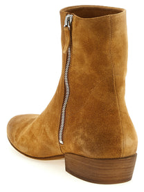 Marsell Granblocco Ankle Boots Beige
