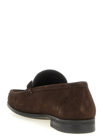 Ferragamo Grandioso Loafers Brown