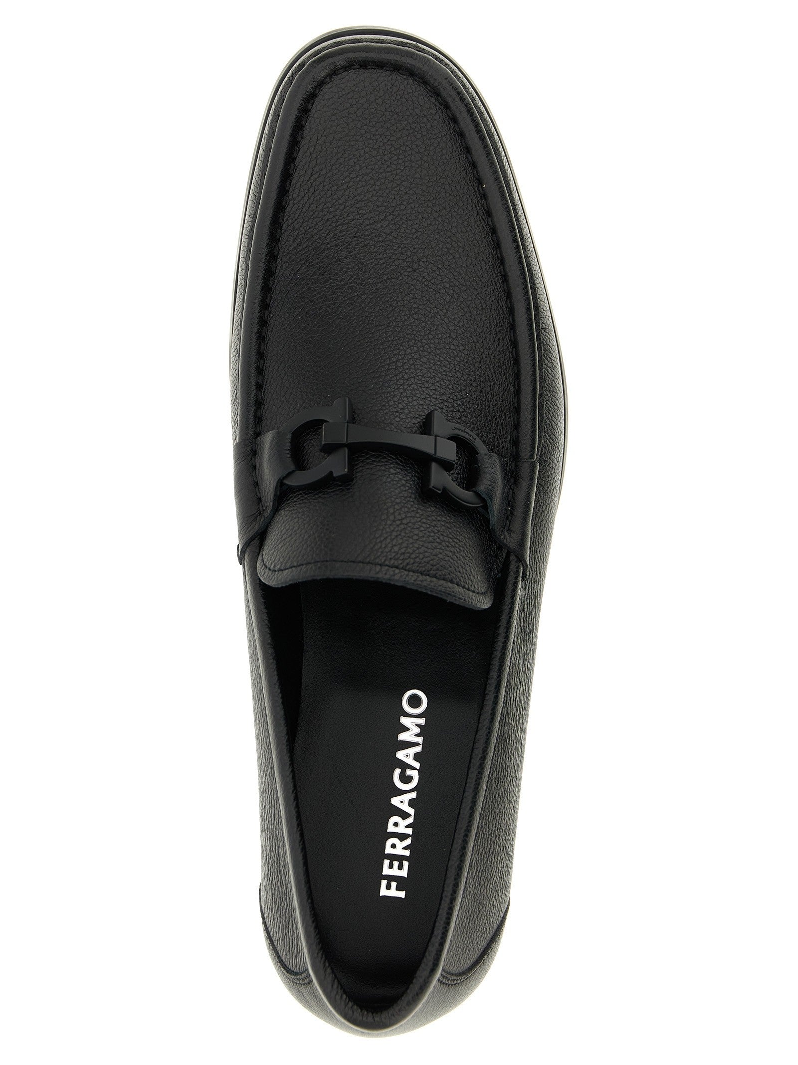 Ferragamo Grandioso Loafers Black