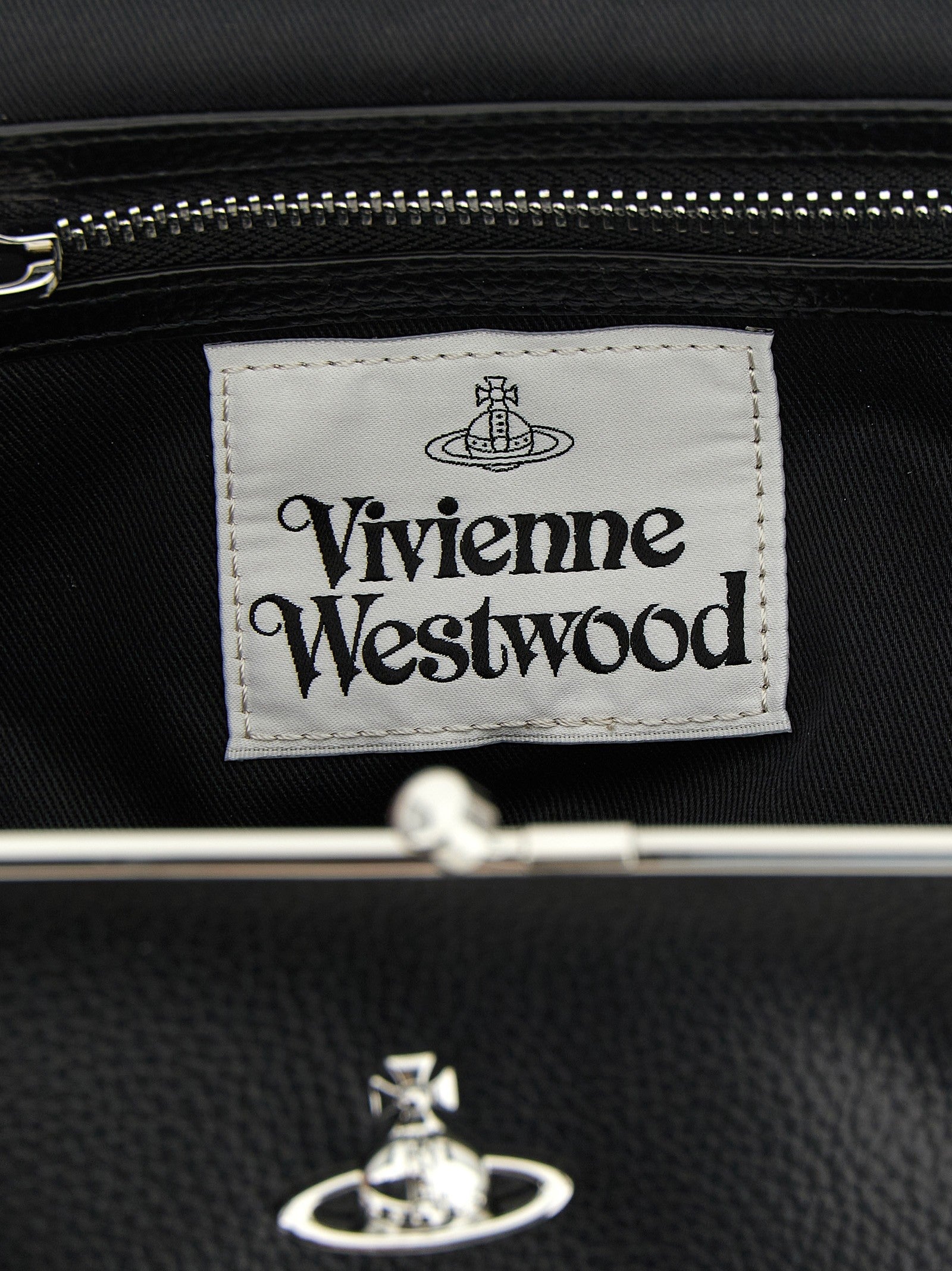 Vivienne Westwood Granny Frame Handbag Black