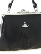 Vivienne Westwood Granny Frame Handbag Black, view 3
