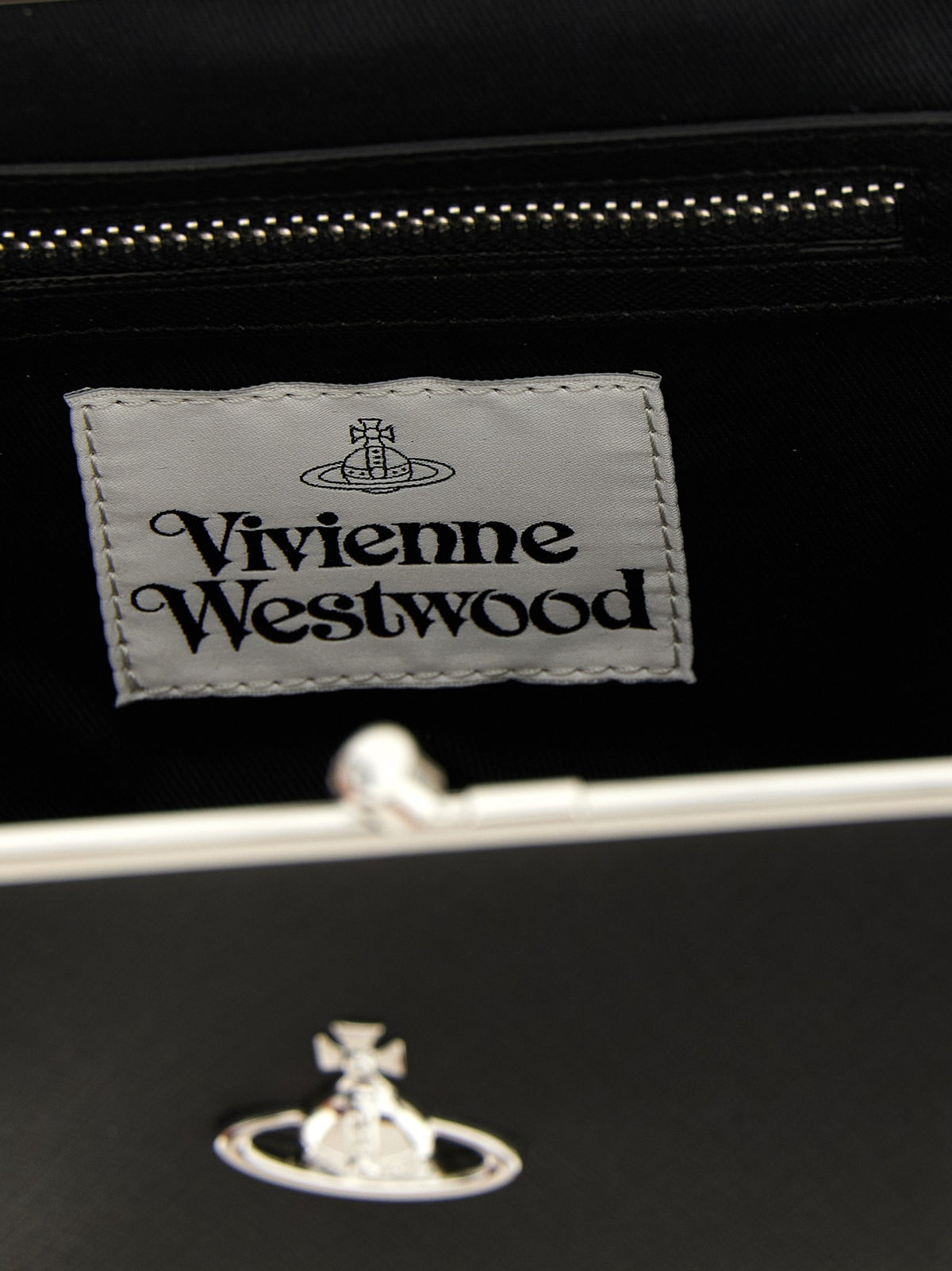 Vivienne Westwood Granny Frame Handbag Black