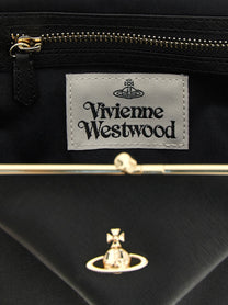 Vivienne Westwood Granny Frame Handbag Black, view 4