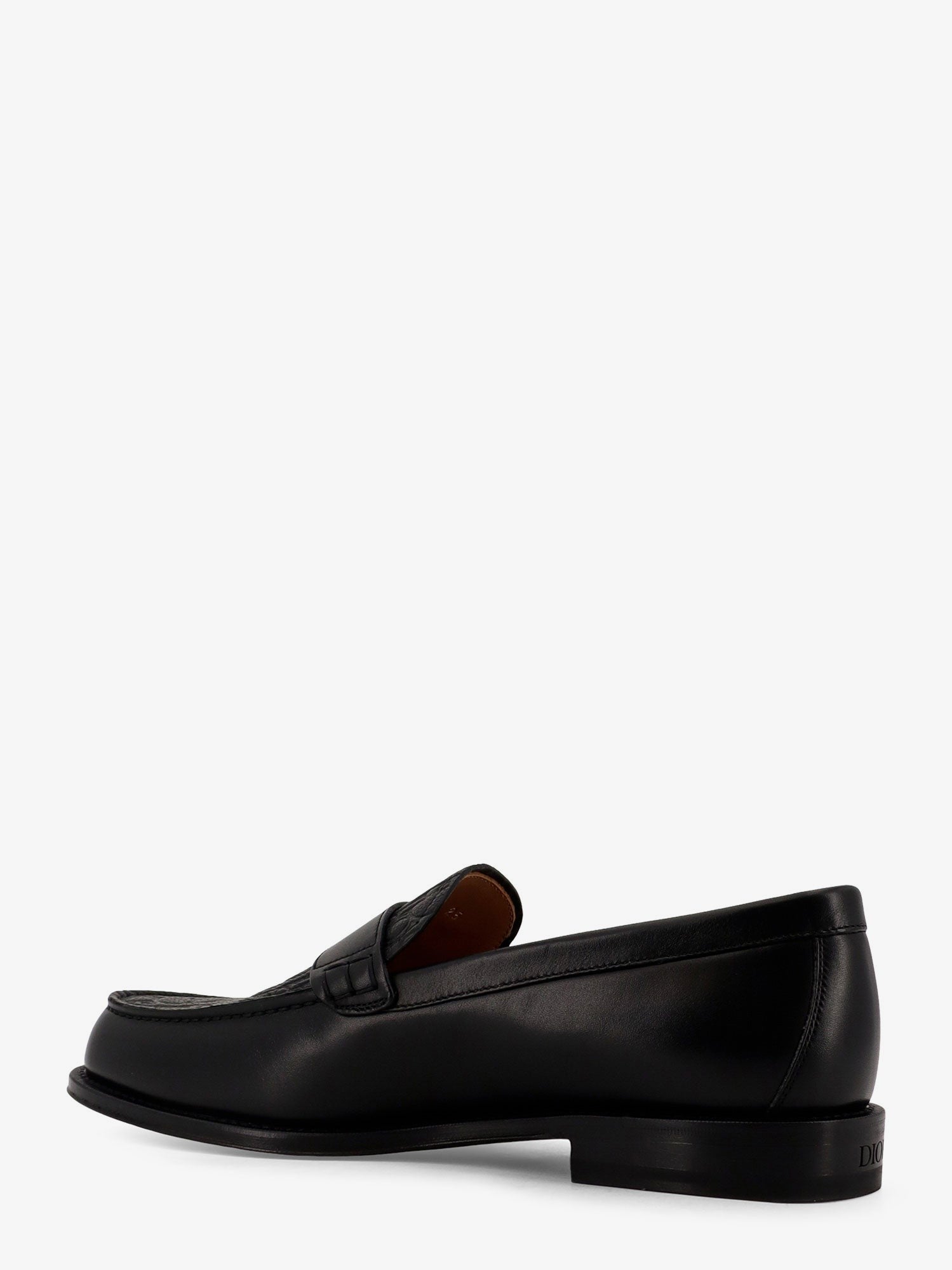 Dior Men's Granvil Leather Loafers Black