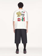 adidas Originals x Willy Chavarria Men's Graphic Cotton Shirt White, view 3