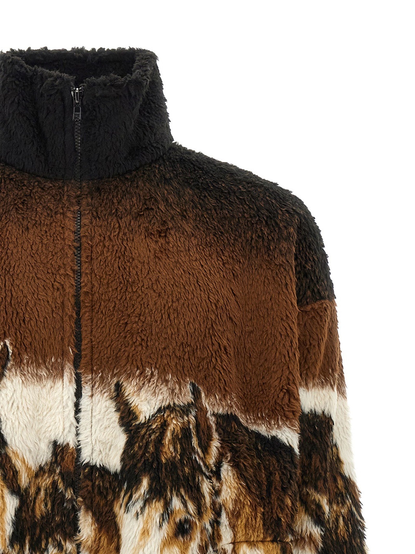 MM6 Maison Margiela Graphic Print Sweatshirt Brown