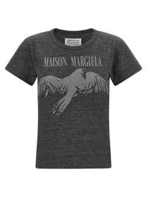 Maison Margiela Graphic Print Shirt Grey