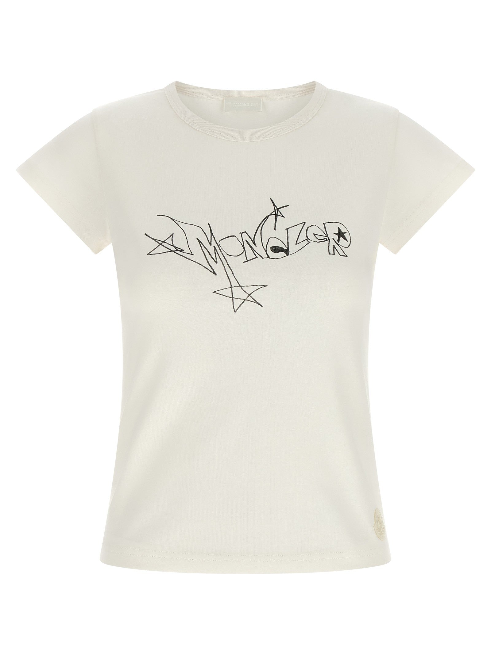 Moncler Graphic Print Shirt White