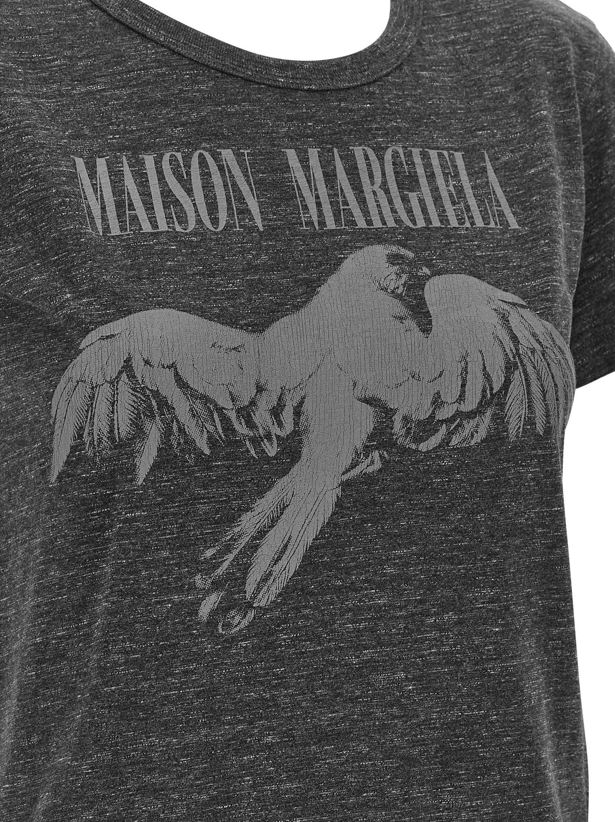 Maison Margiela Graphic Print Shirt Grey