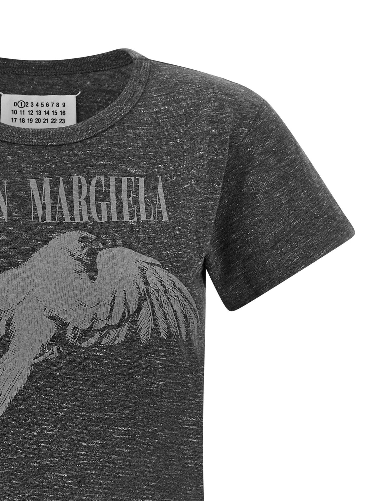 Maison Margiela Graphic Print Shirt Grey