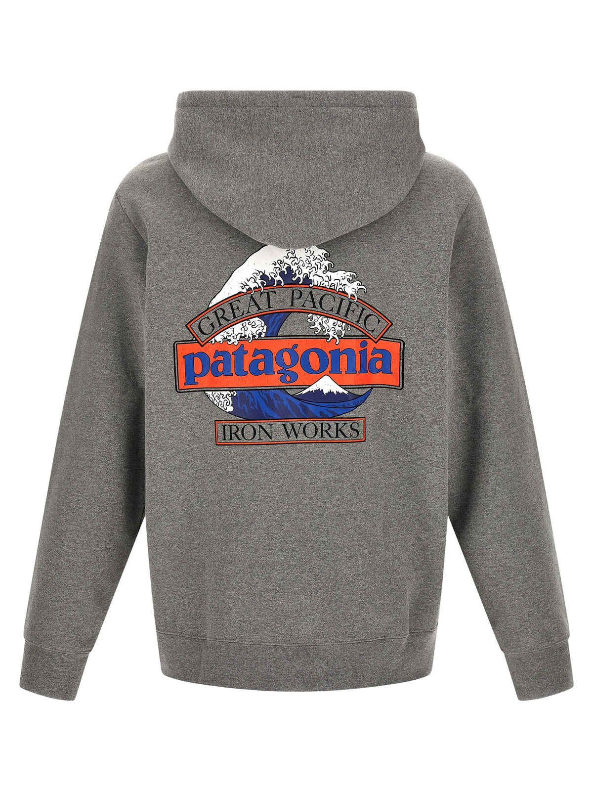 Patagonia Great Waves Print Hoodie Grey, view 2
