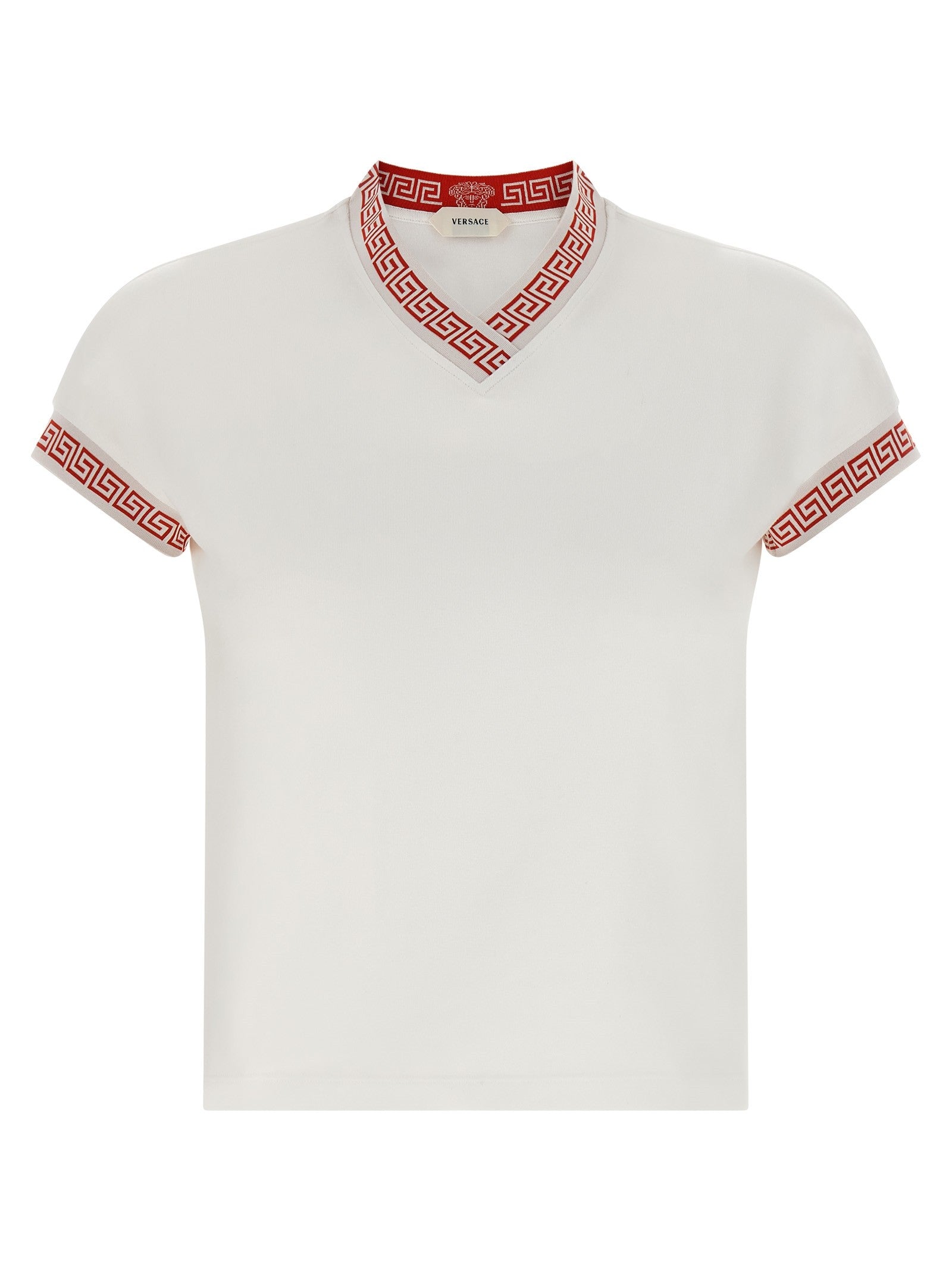 Versace Greca and Medusa Shirts Red