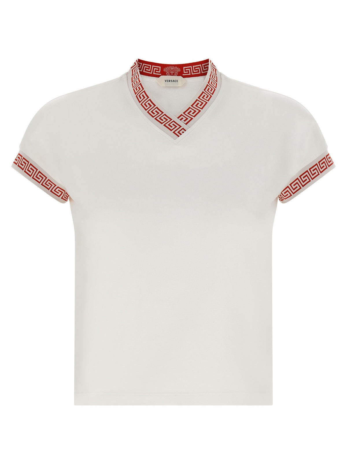 Versace Greca and Medusa Shirts Red