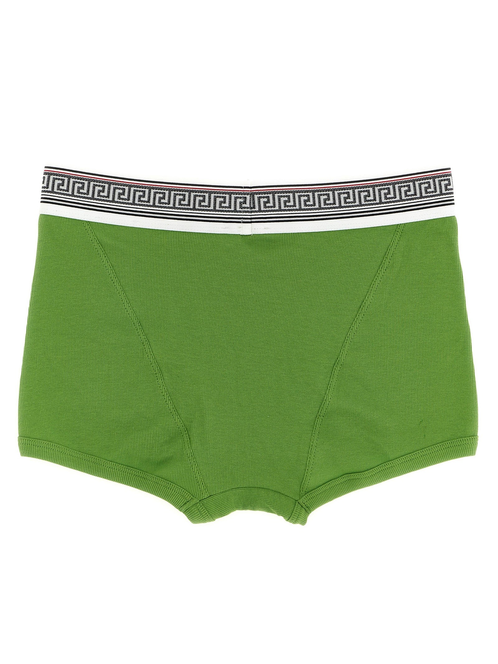 Versace Greca Briefs Green
