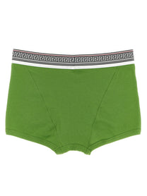 Versace Greca Briefs Green