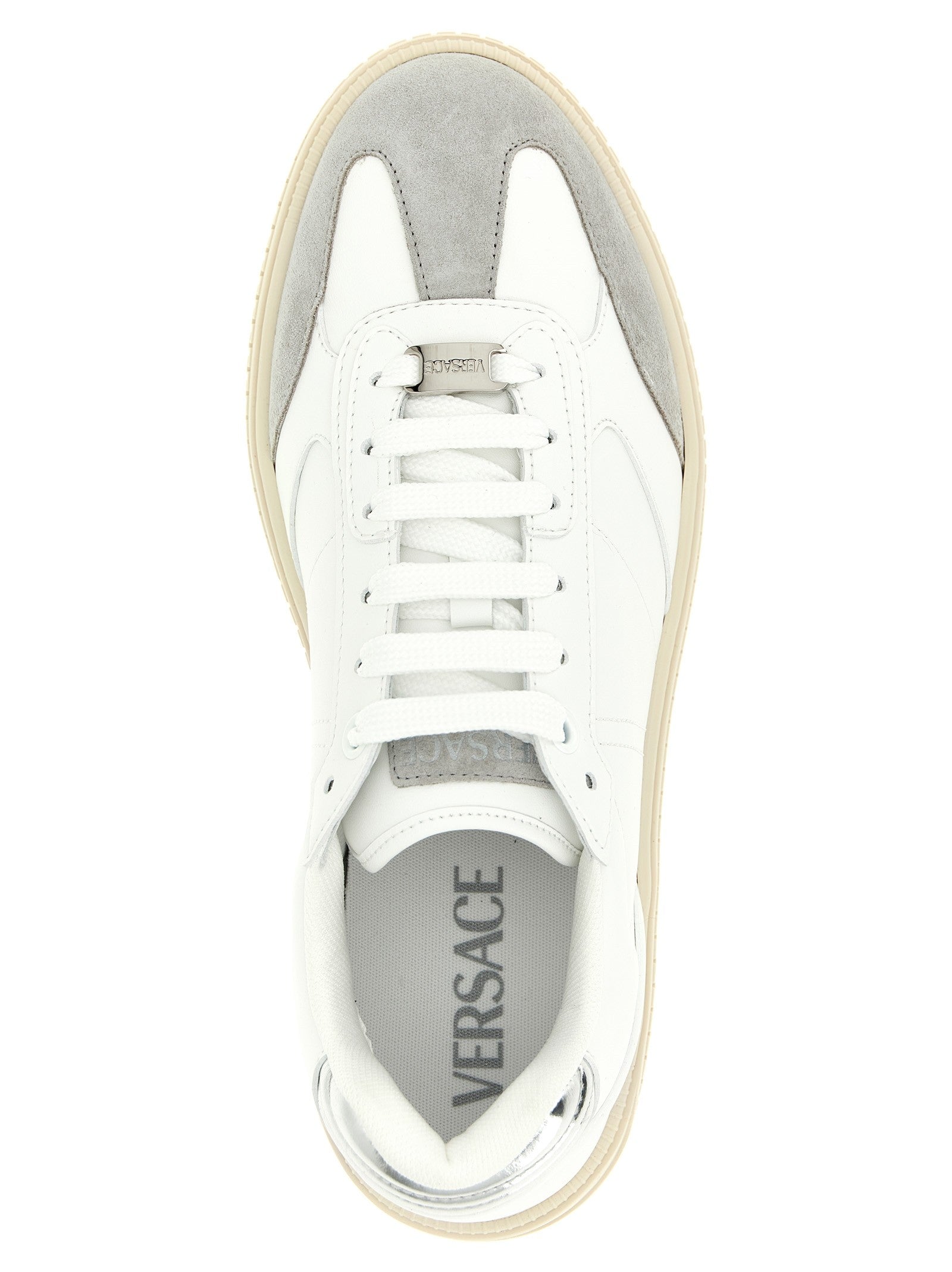 Versace Greca Court Sneakers White
